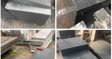 沈阳 芝麻黑地铺石材