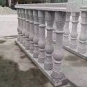 沈阳 芝麻白圆形光面花瓶柱，栏杆