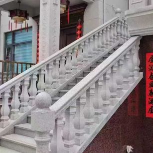 沈阳 天然石材 阳台庭院护栏、栏杆