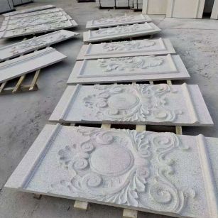 沈阳 芝麻白干挂雕花板