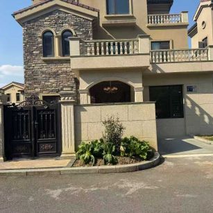 沈阳黄金麻别墅干挂效果展示