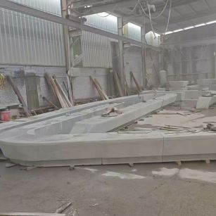 沈阳 花岗岩整石坐凳拼装