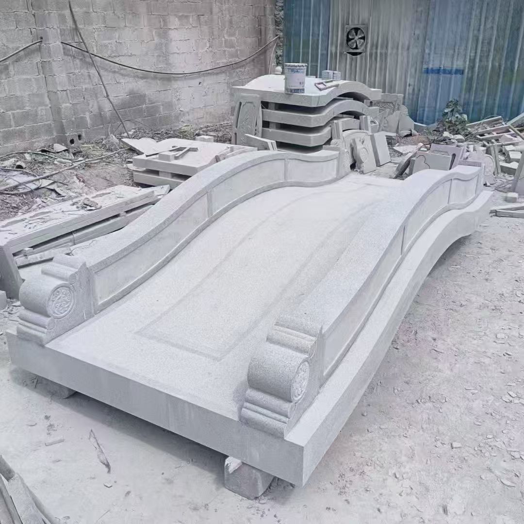 沈阳 芝麻灰花岗岩园林景观 小石桥