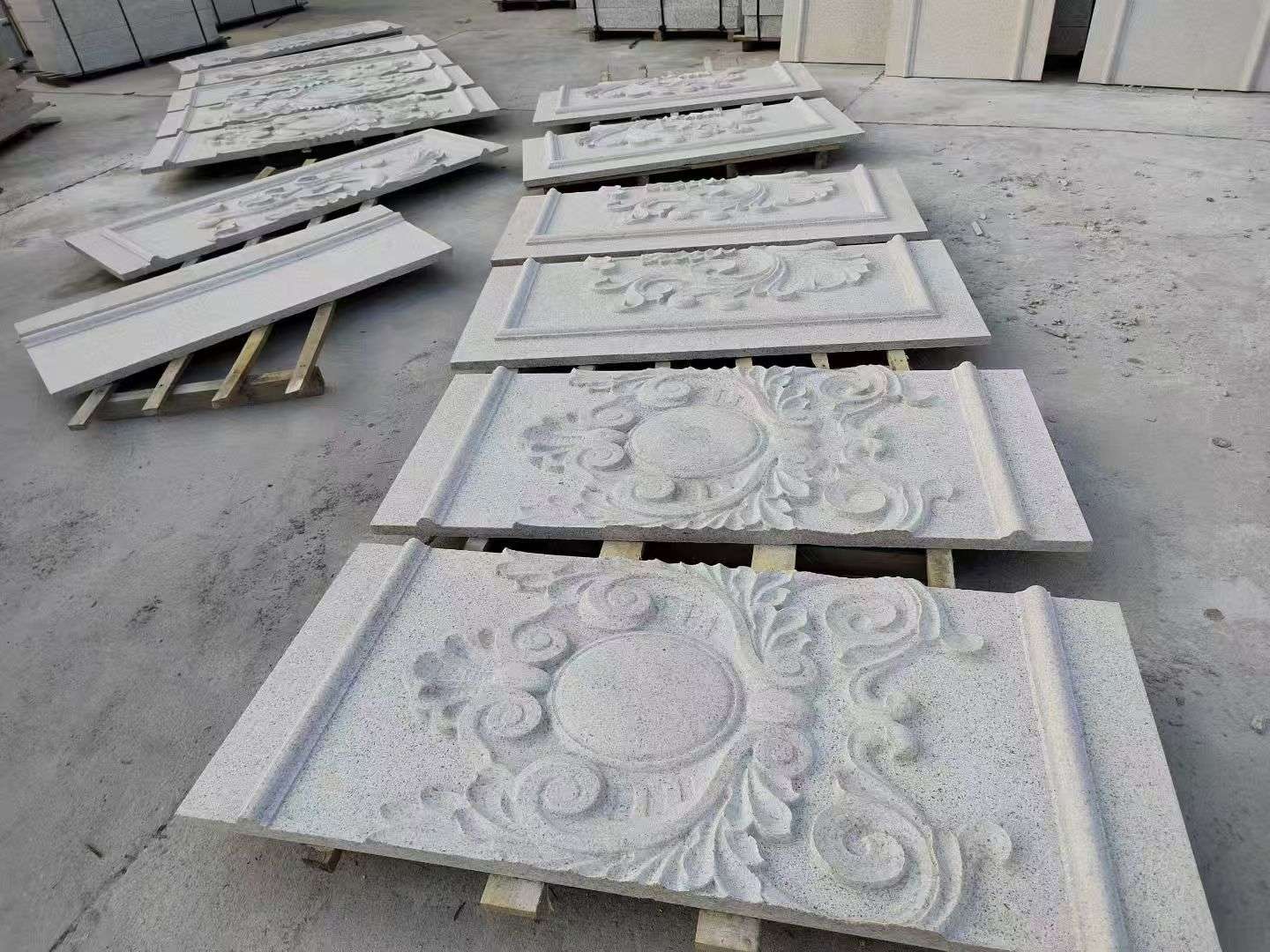 沈阳 芝麻白干挂雕花板